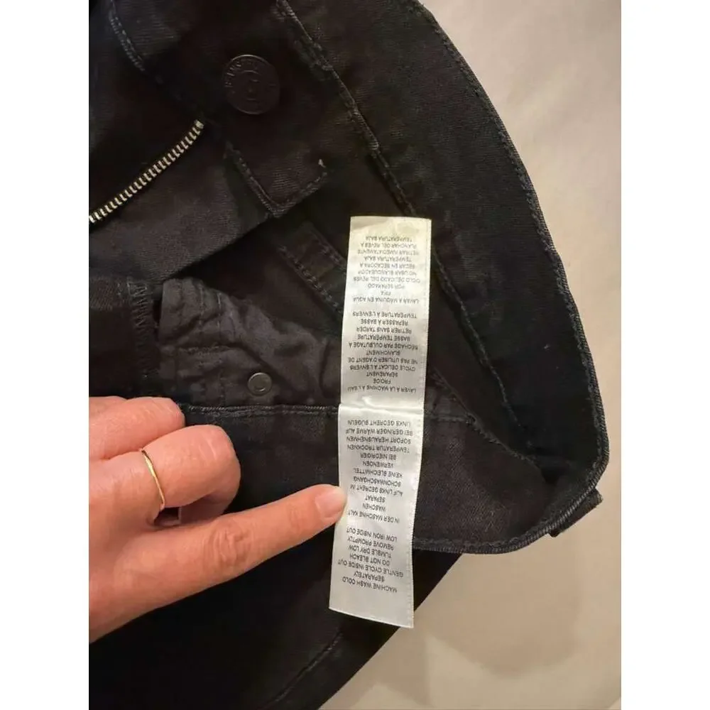 True Religion Ricky Relaxed straight jean in black men's sz. 29